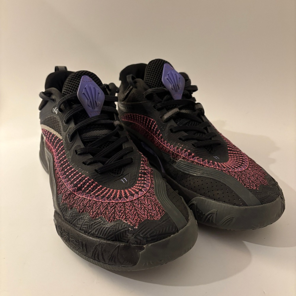Kyrie Irving Anta Kai 1 Team 1 Black Purple Basketball Shoes Mens 11.5 NO BOX